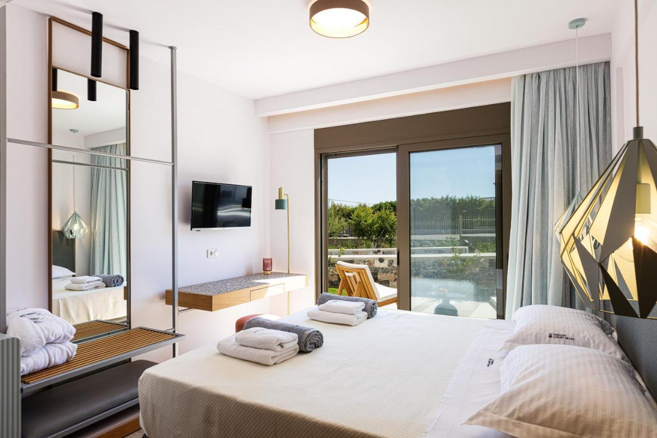 Terrazzo Luxury Villas Pigianos Kampos  المظهر الخارجي الصورة
