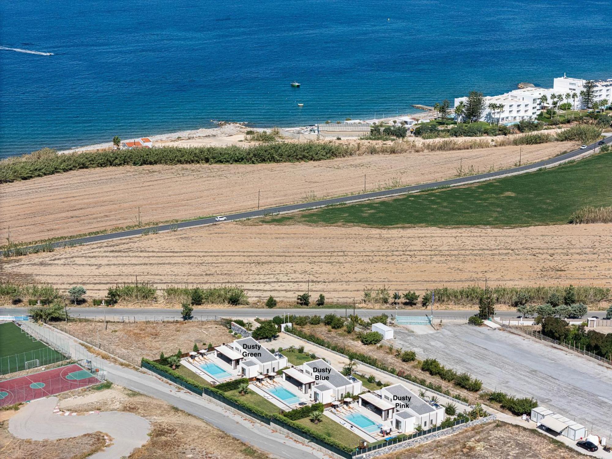 Terrazzo Luxury Villas Pigianos Kampos  المظهر الخارجي الصورة