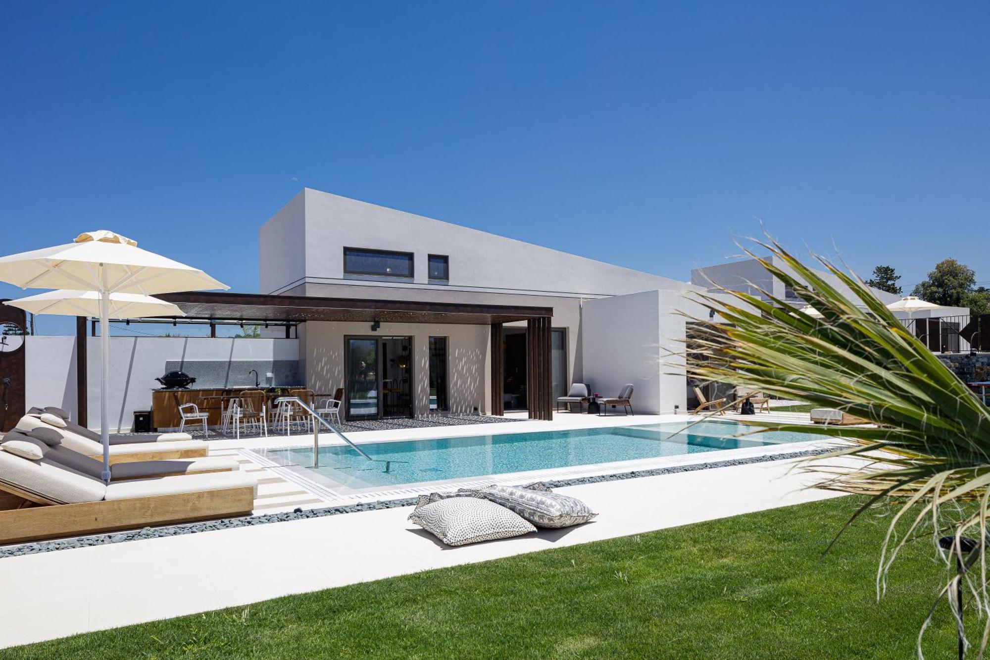 Terrazzo Luxury Villas Pigianos Kampos  المظهر الخارجي الصورة