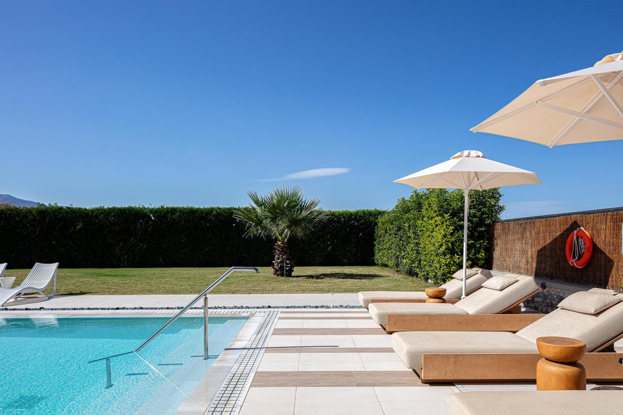 Terrazzo Luxury Villas Pigianos Kampos  المظهر الخارجي الصورة